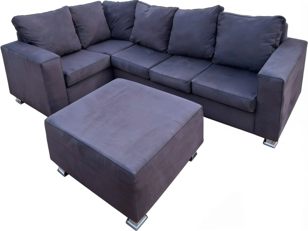 Custom Large Modular Sofa + Ottoman